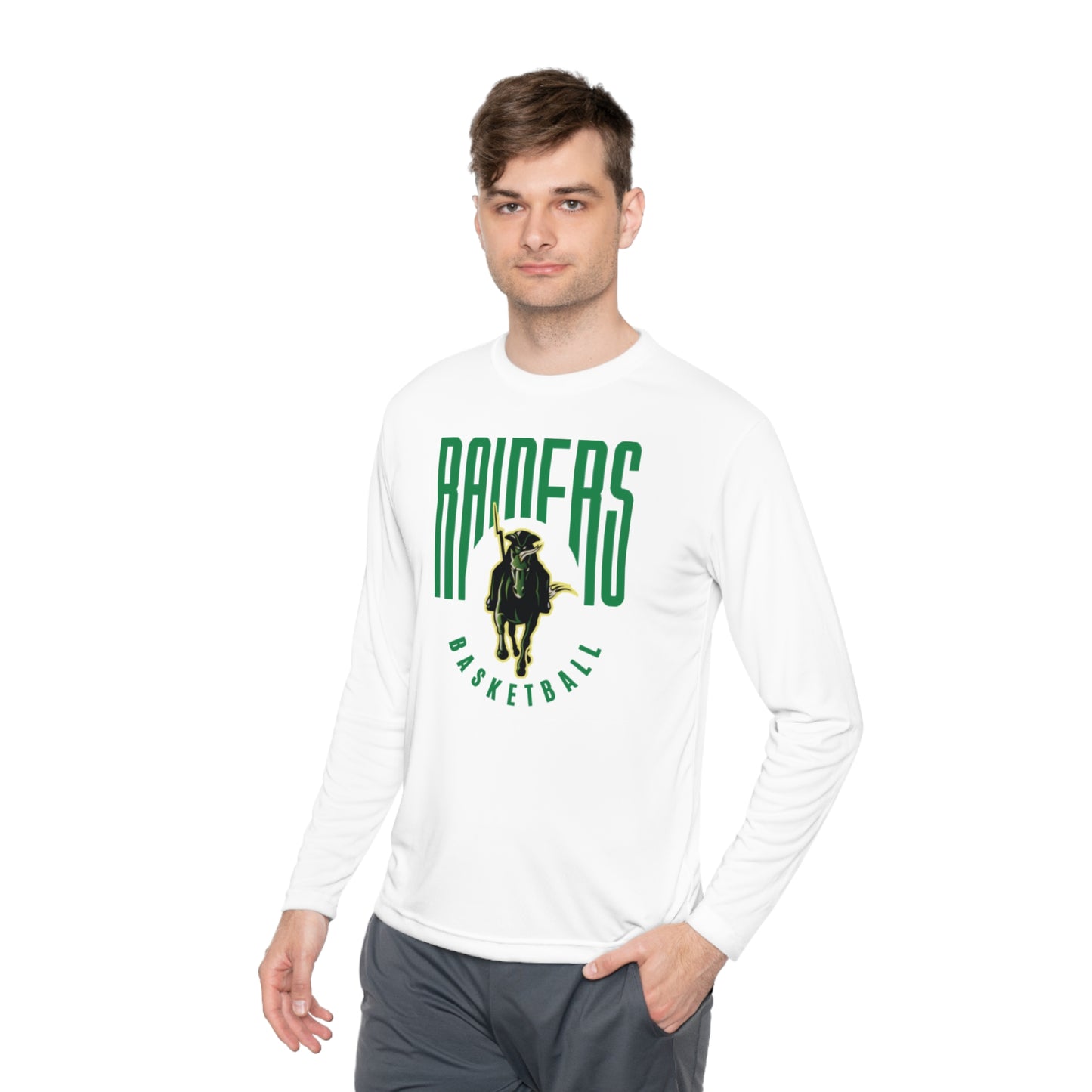 Raiders Basketball Long Sleeve Tee